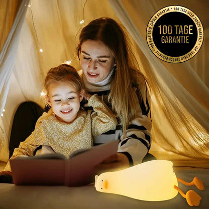 CLAMINA LEUCHTY - Sanfte Nachtlampe für angstfreies Einschlafen & süße Träume