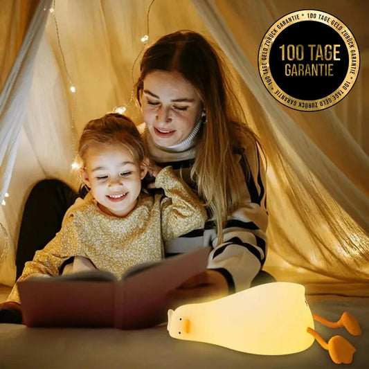 CLAMINA LEUCHTY - Sanfte Nachtlampe für angstfreies Einschlafen & süße Träume