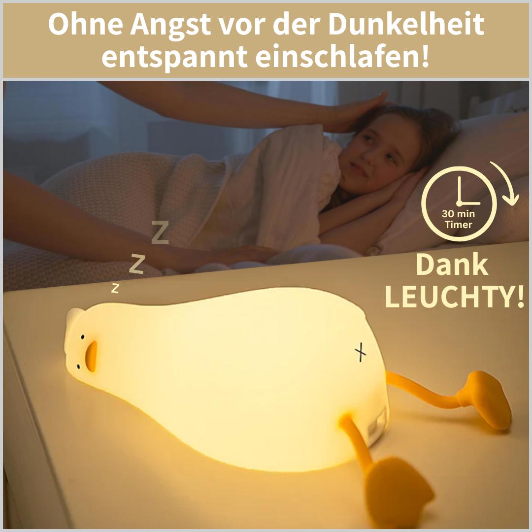 CLAMINA LEUCHTY - Sanfte Nachtlampe für angstfreies Einschlafen & süße Träume