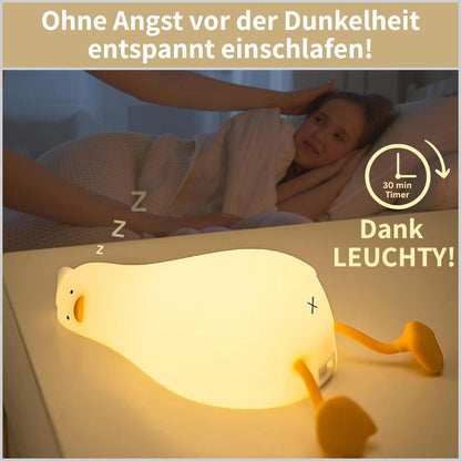 CLAMINA LEUCHTY - Sanfte Nachtlampe für angstfreies Einschlafen & süße Träume