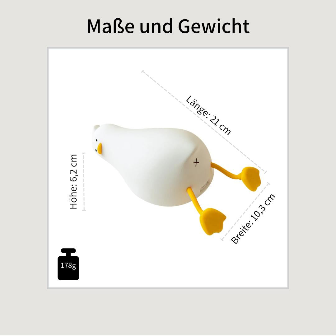 CLAMINA LEUCHTY - Sanfte Nachtlampe für angstfreies Einschlafen & süße Träume