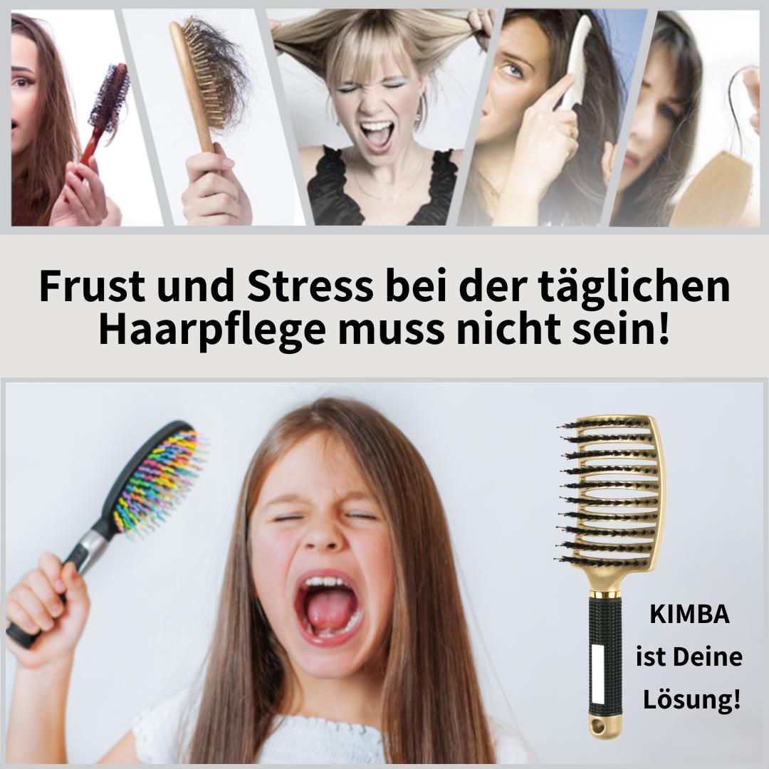 KIMBA - Entspannt in den Tag, sekundenschnelles und sanftes Kämmen
