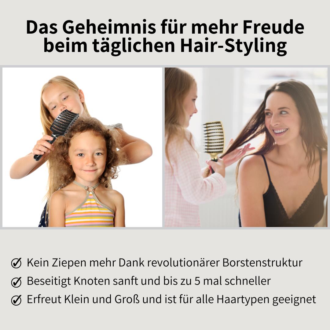 KIMBA - Entspannt in den Tag, sekundenschnelles und sanftes Kämmen